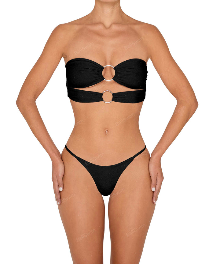BSWS-B149 Curved Waist High Leg Bottom