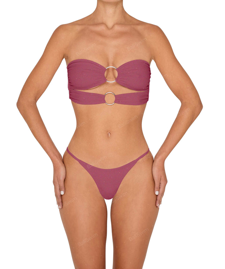BSWS-T149 Double O Ring Bandeau Top
