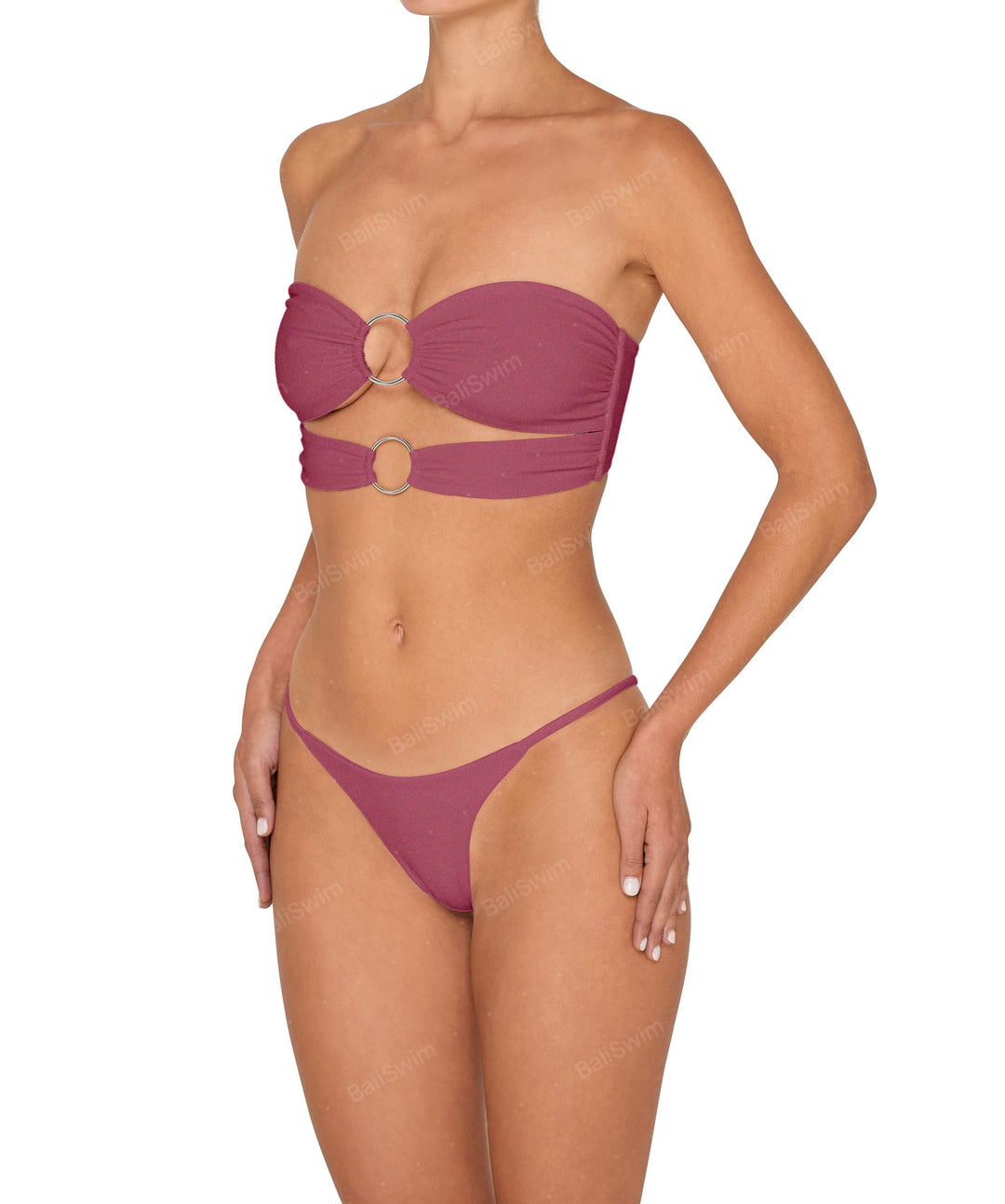 BSWS-T149 Double O Ring Bandeau Top