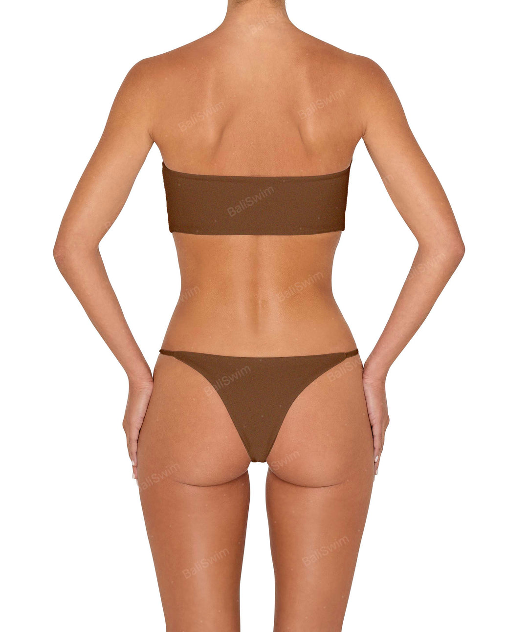 BSWS-B149 Curved Waist High Leg Bottom