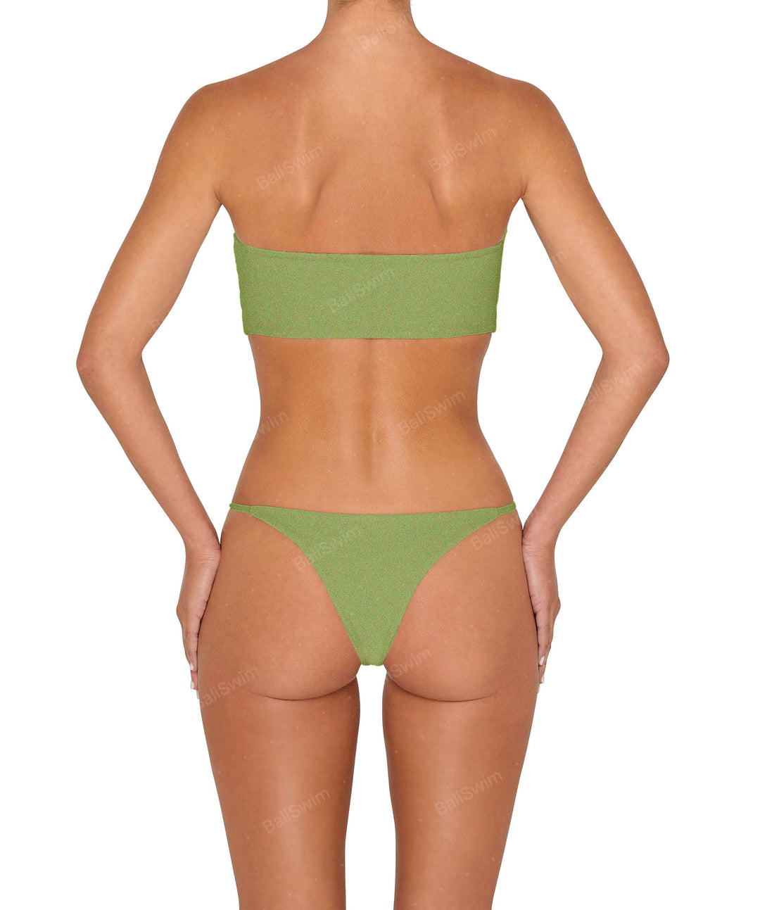 BSWS-B149 Curved Waist High Leg Bottom