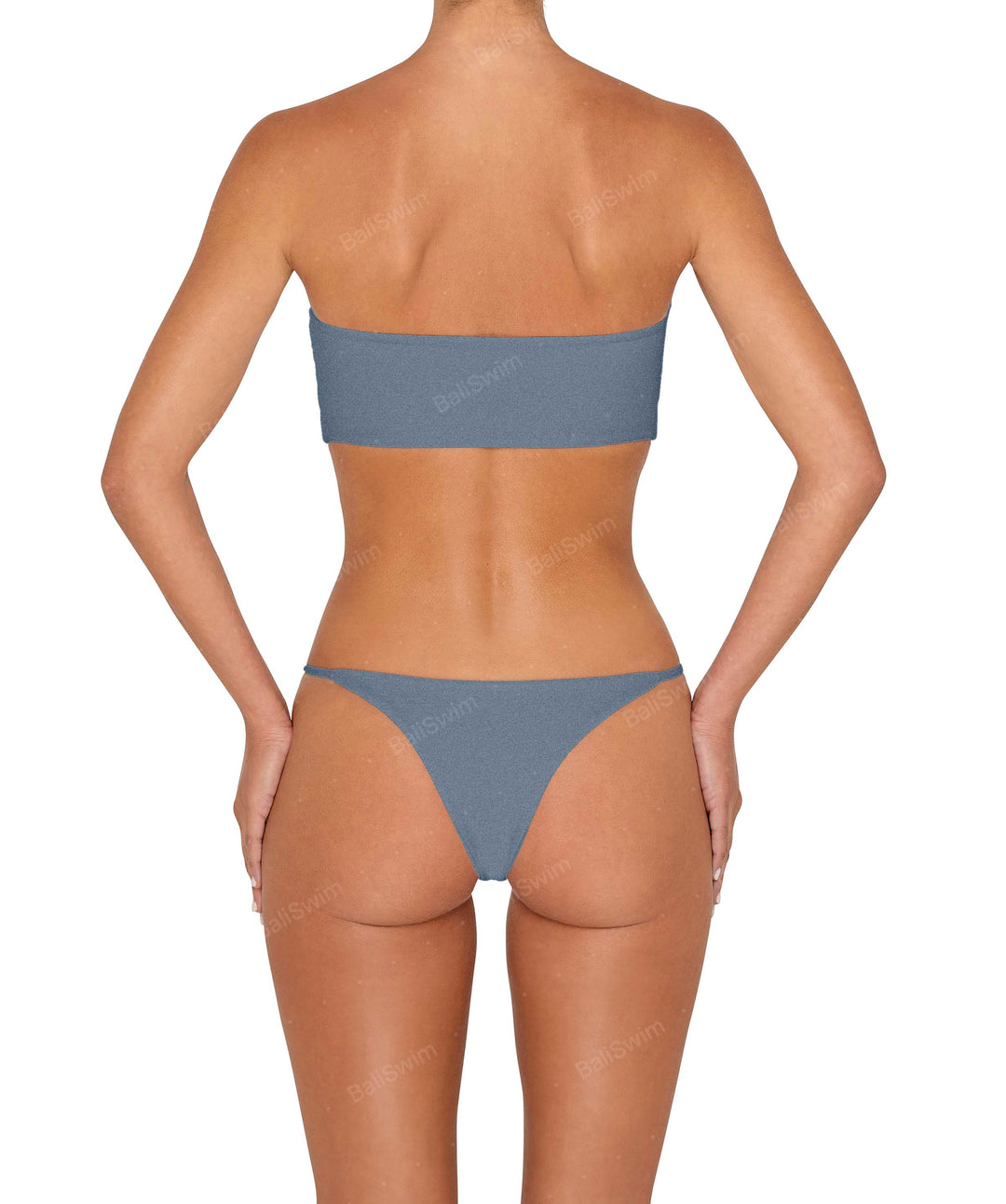 BSWS-B149 Curved Waist High Leg Bottom