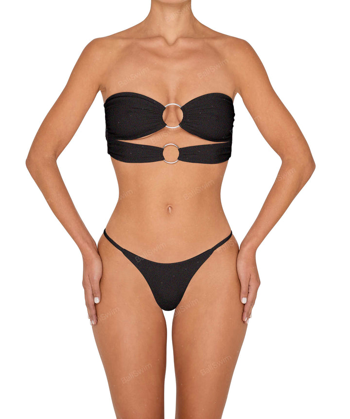 BSWS-B149 Curved Waist High Leg Bottom