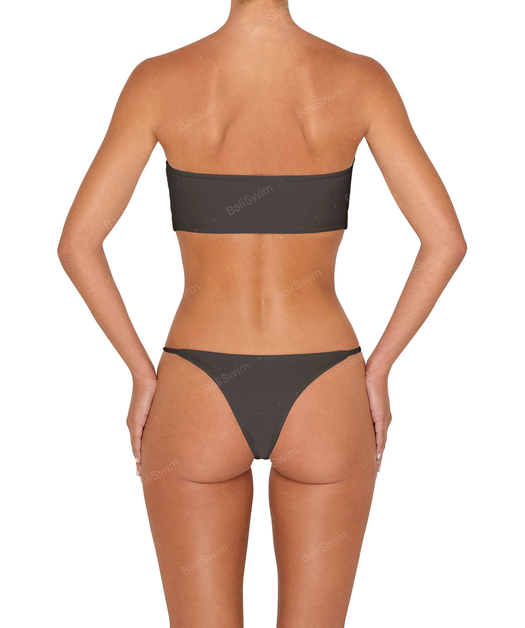 BSWS-B149 Curved Waist High Leg Bottom