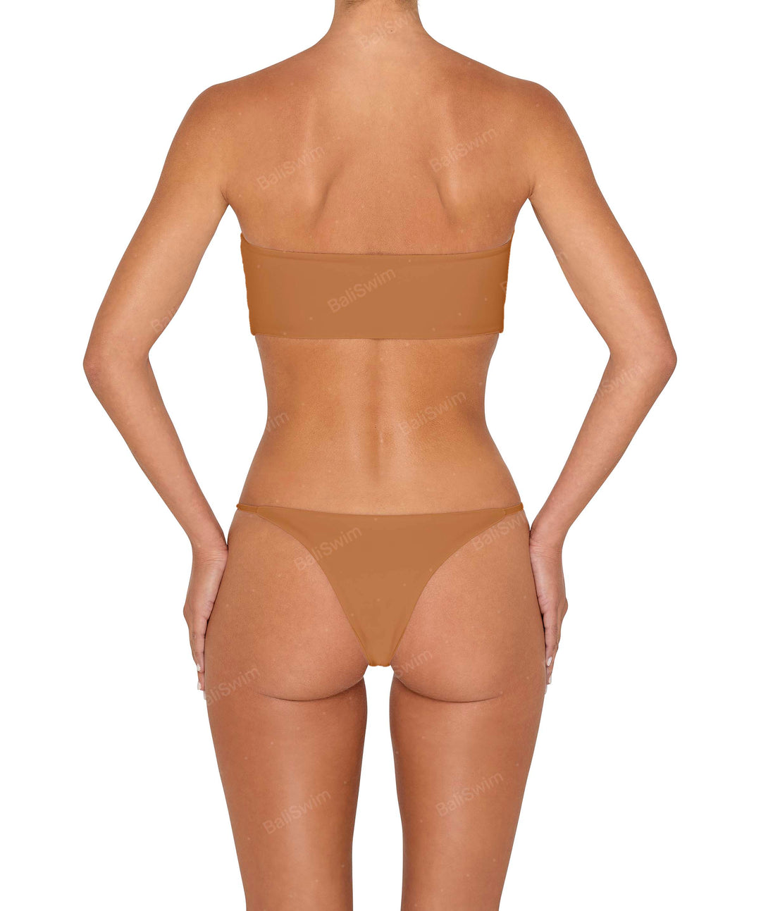 BSWS-B149 Curved Waist High Leg Bottom