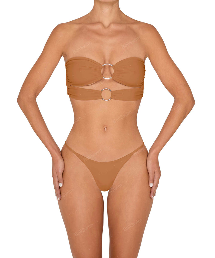 BSWS-B149 Curved Waist High Leg Bottom