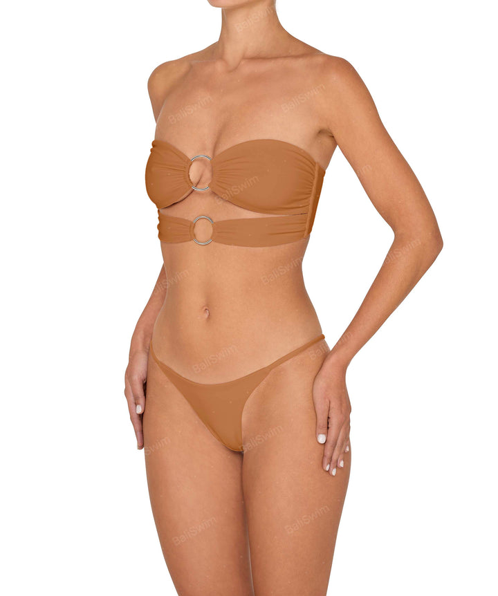 BSWS-T149 Double O Ring Bandeau Top
