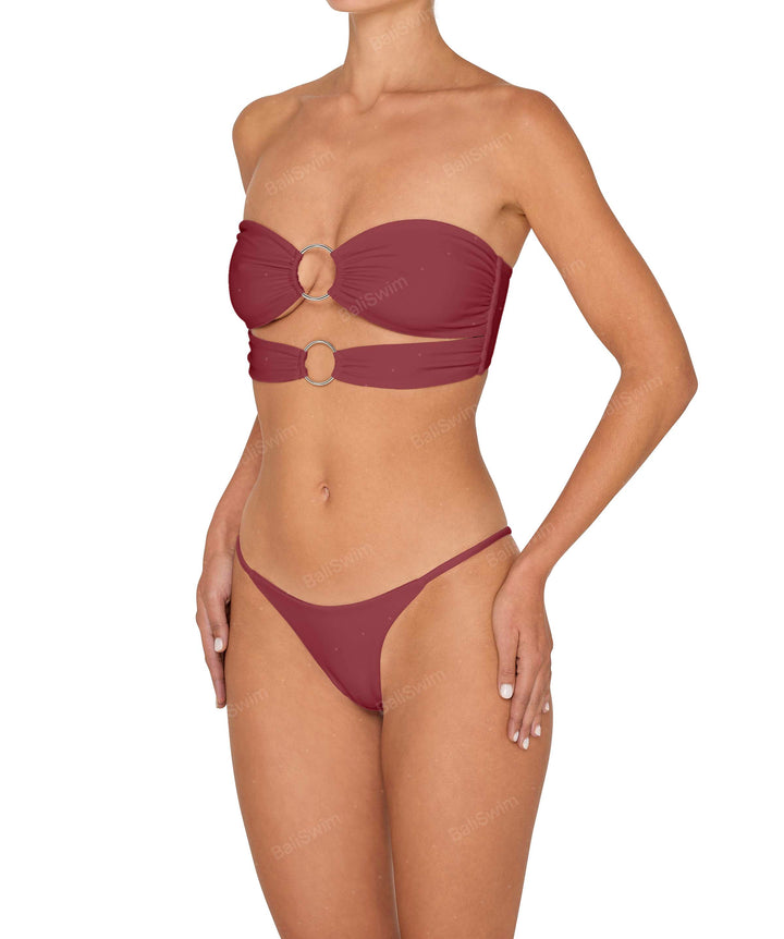 BSWS-T149 Double O Ring Bandeau Top
