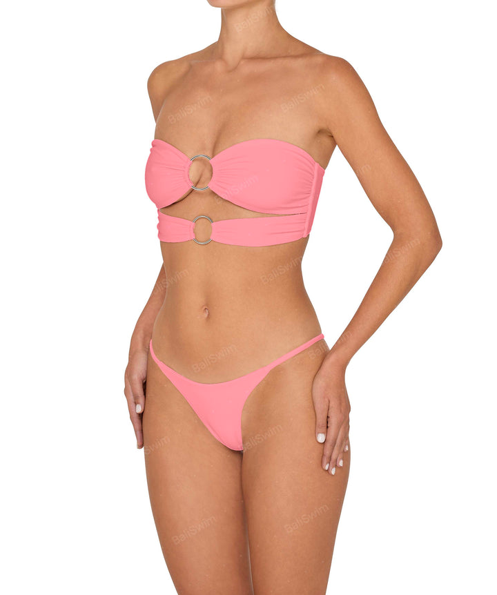 BSWS-B149 Curved Waist High Leg Bottom