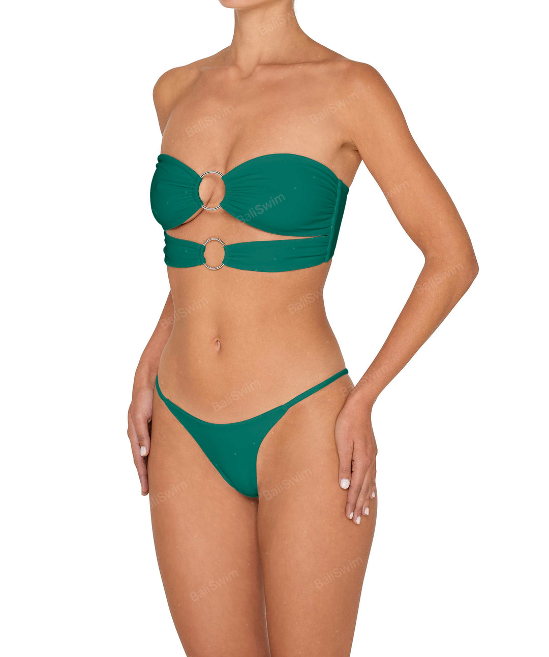 BSWS-B149 Curved Waist High Leg Bottom