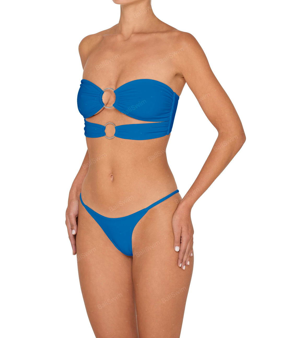 BSWS-B149 Curved Waist High Leg Bottom