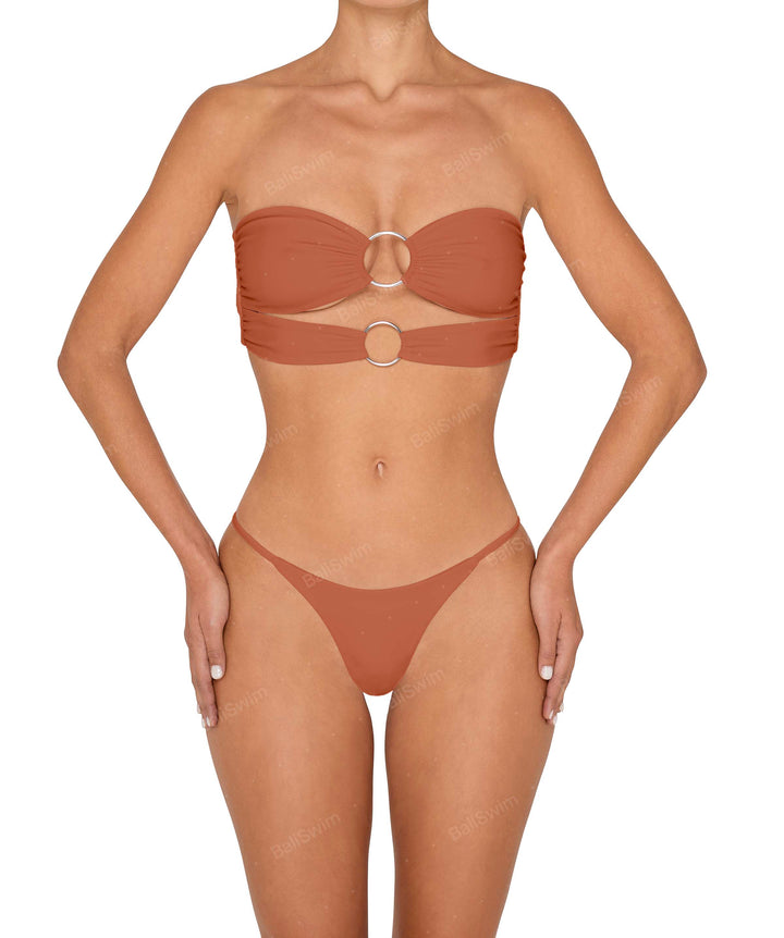 BSWS-B149 Curved Waist High Leg Bottom