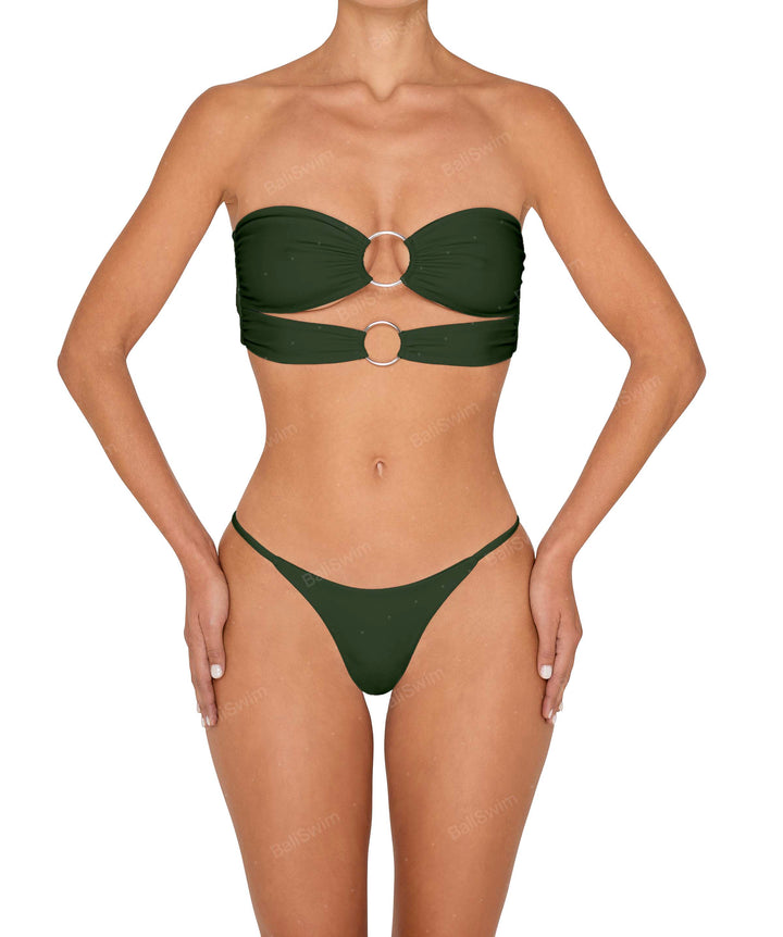 BSWS-B149 Curved Waist High Leg Bottom