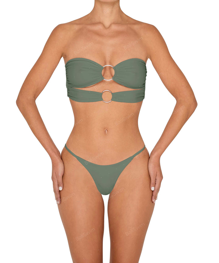 BSWS-B149 Curved Waist High Leg Bottom