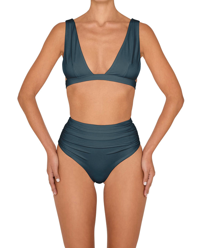 BSWS-T150 Hi-Line Top With Underbust Band & Back Clasp