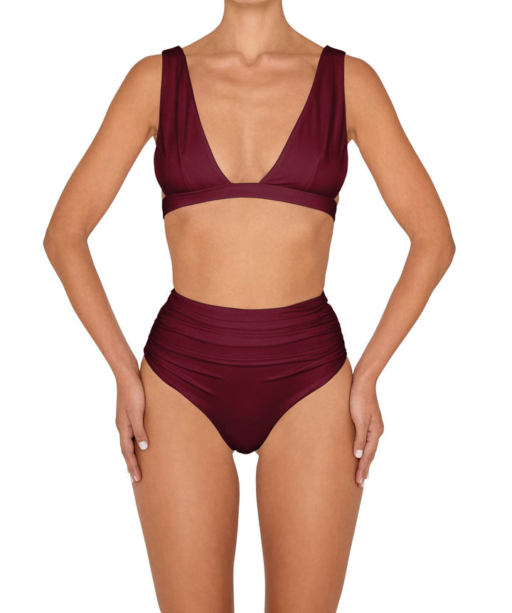 BSWS-T150 Hi-Line Top With Underbust Band & Back Clasp
