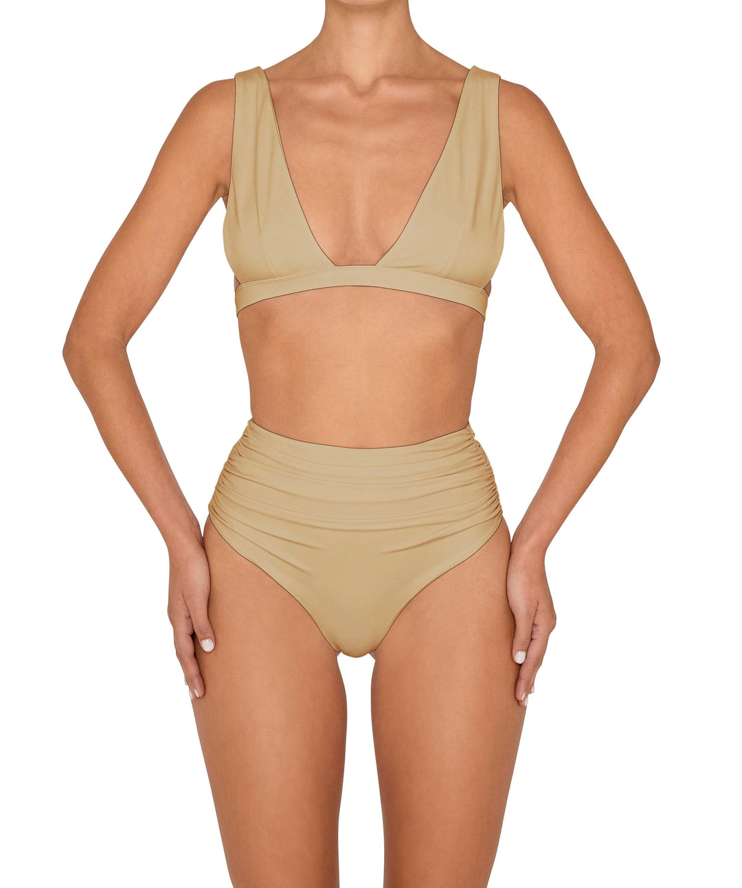 BSWS-T150 Hi-Line Top With Underbust Band & Back Clasp
