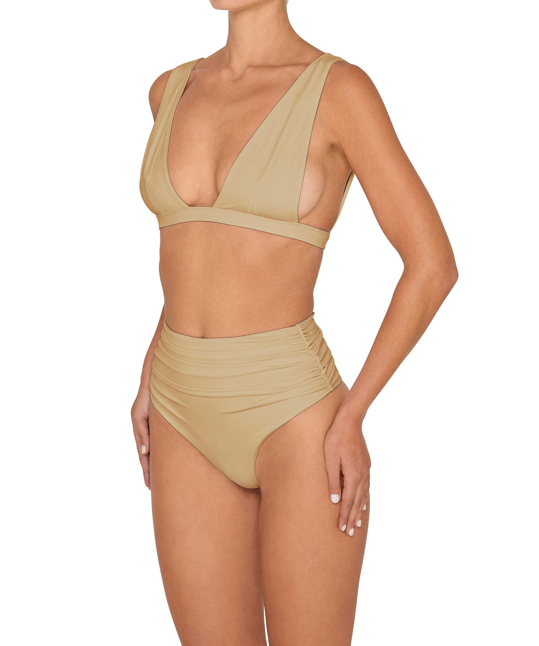 BSWS-T150 Hi-Line Top With Underbust Band & Back Clasp