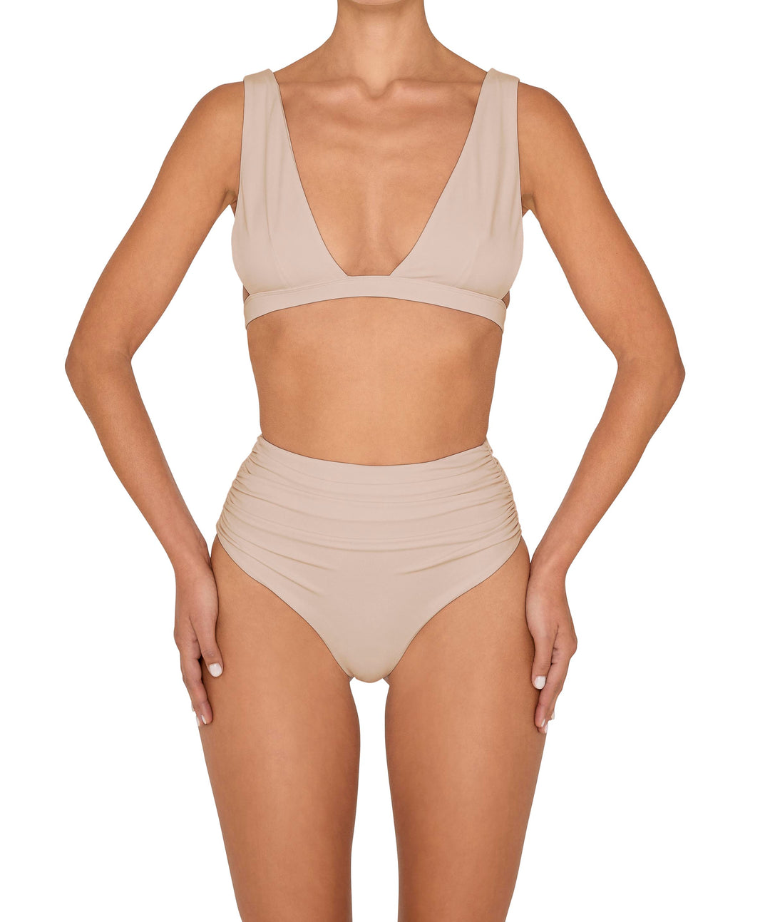 BSWS-T150 Hi-Line Top With Underbust Band & Back Clasp