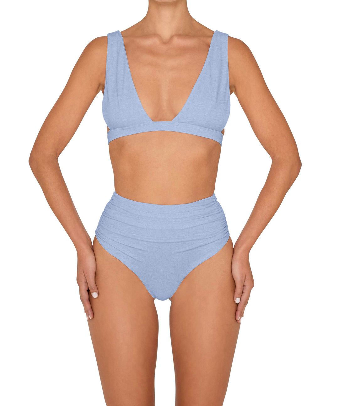 BSWS-T150 Hi-Line Top With Underbust Band & Back Clasp