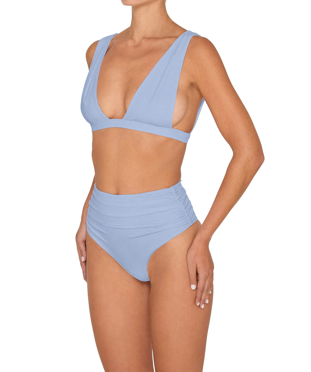 BSWS-T150 Hi-Line Top With Underbust Band & Back Clasp