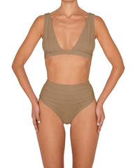 BSWS-T150 Hi-Line Top With Underbust Band & Back Clasp