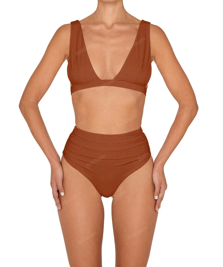BSWS-T150 Hi-Line Top With Underbust Band & Back Clasp