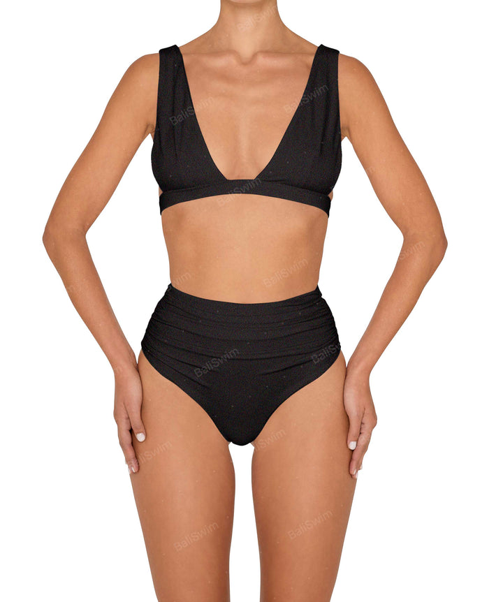 BSWS-T150 Hi-Line Top With Underbust Band & Back Clasp