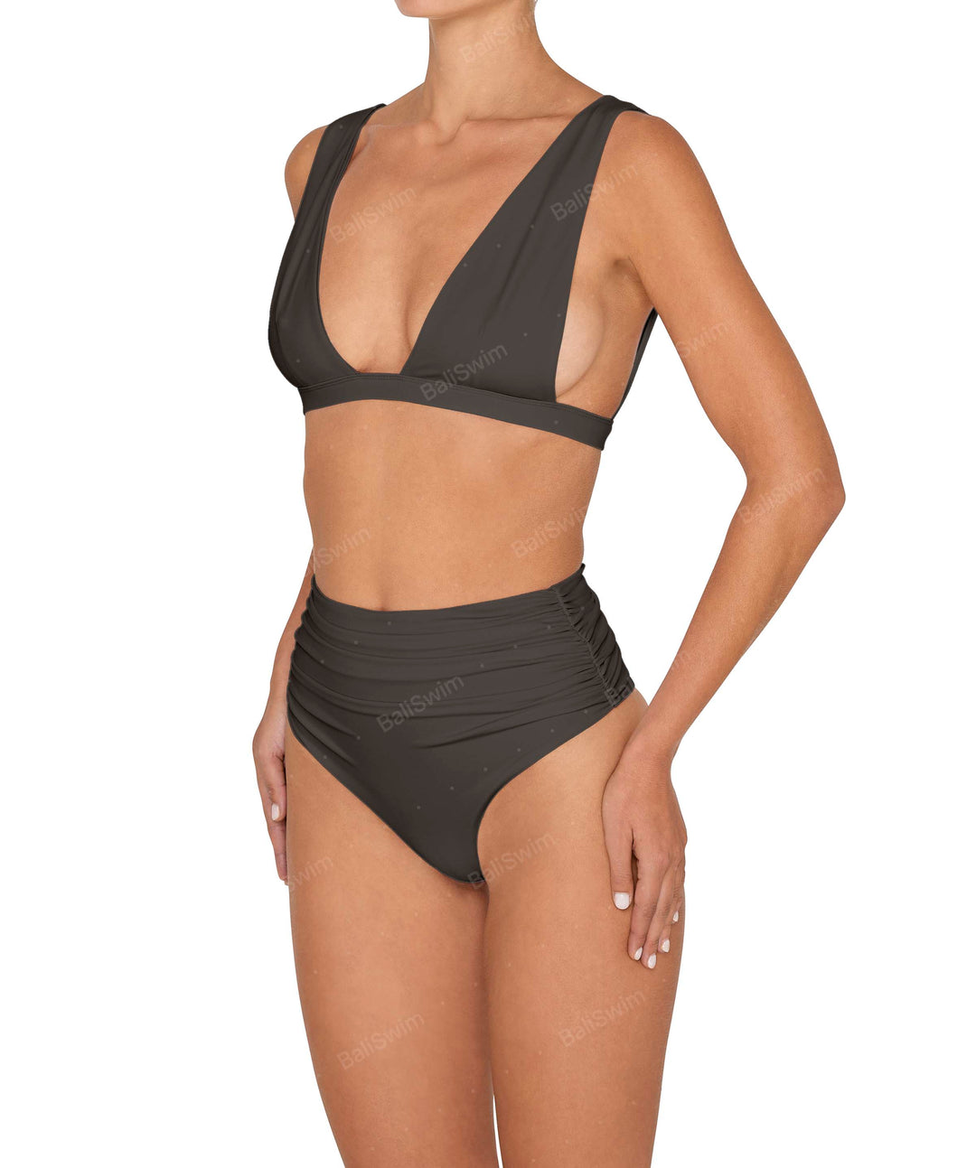 BSWS-T150 Hi-Line Top With Underbust Band & Back Clasp