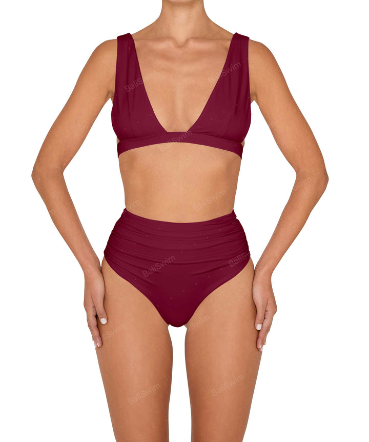 BSWS-T150 Hi-Line Top With Underbust Band & Back Clasp