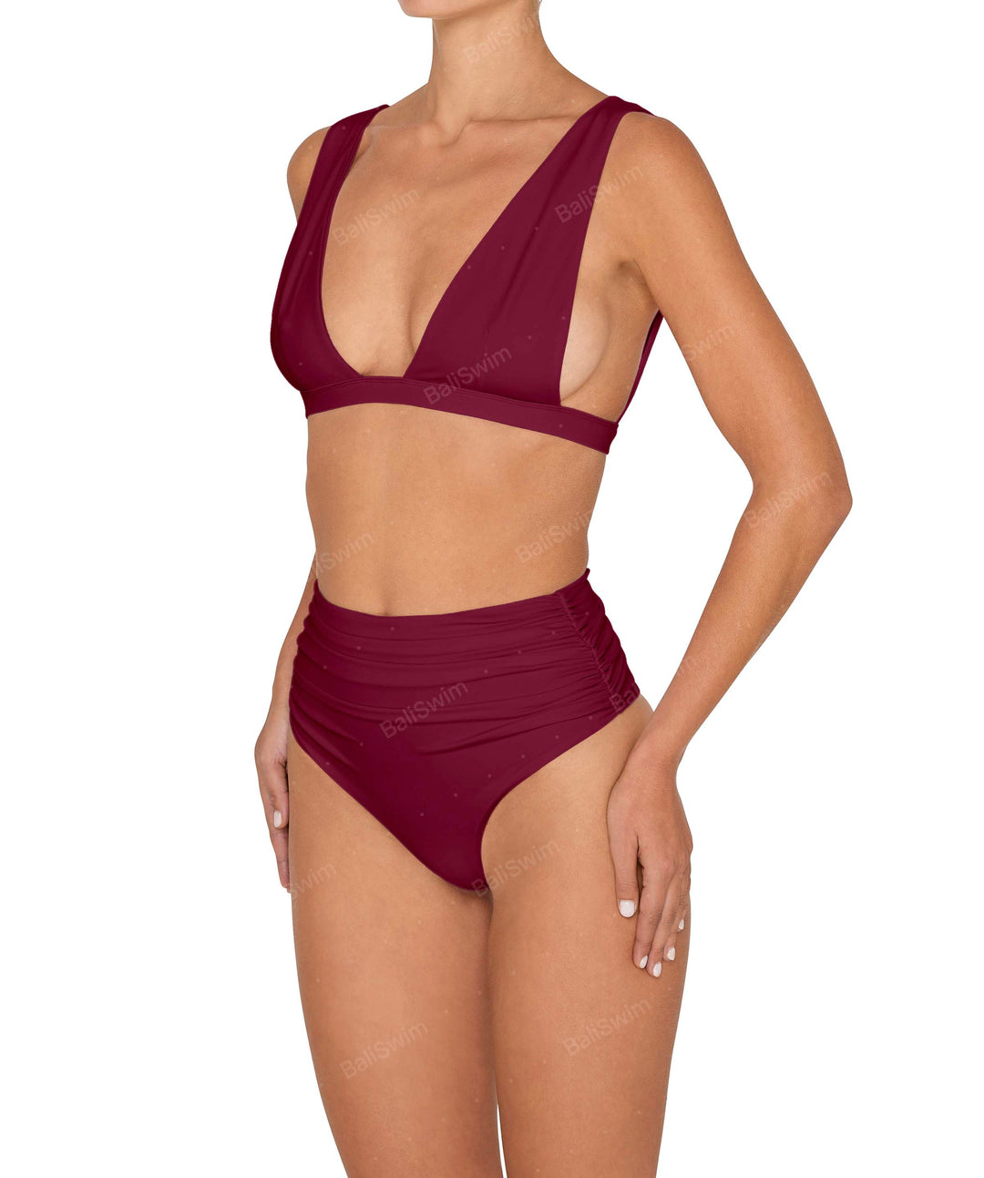 BSWS-T150 Hi-Line Top With Underbust Band & Back Clasp