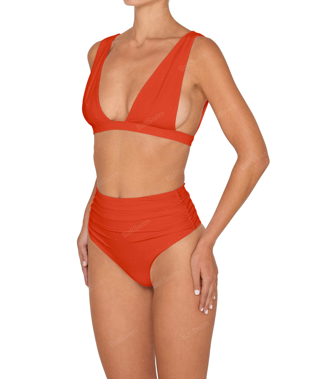 BSWS-T150 Hi-Line Top With Underbust Band & Back Clasp