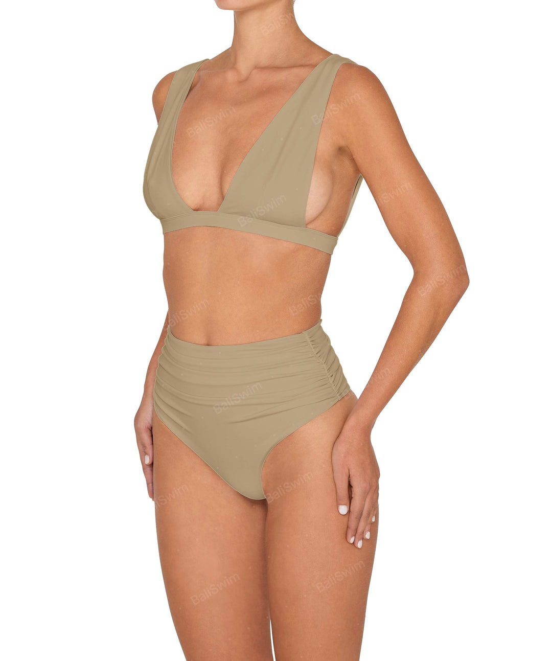 BSWS-T150 Hi-Line Top With Underbust Band & Back Clasp
