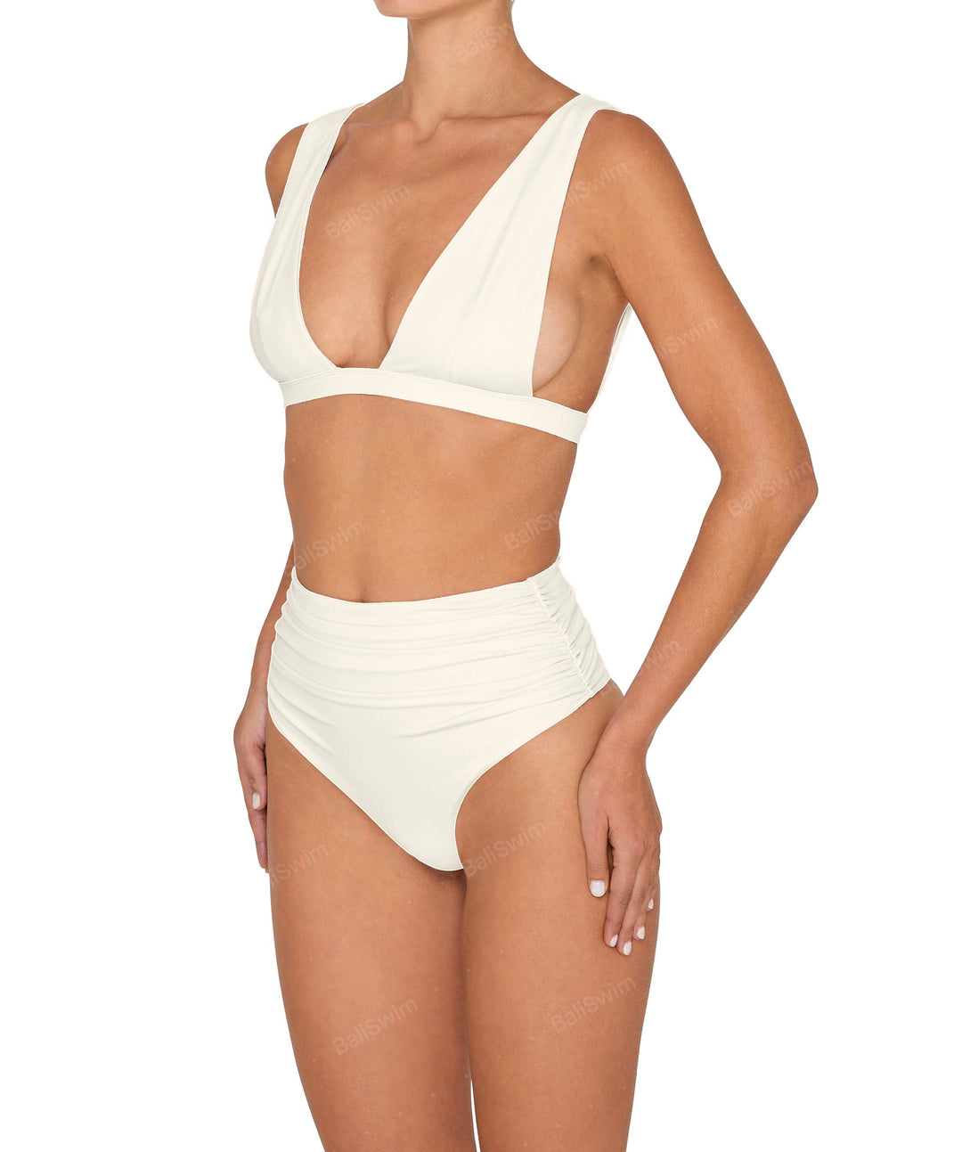 BSWS-T150 Hi-Line Top With Underbust Band & Back Clasp