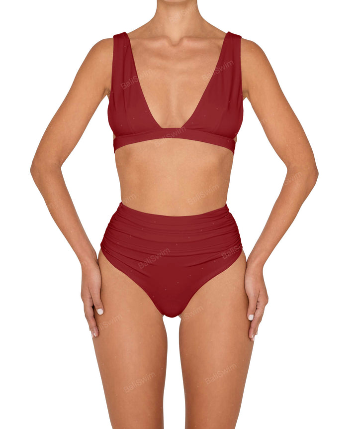 BSWS-T150 Hi-Line Top With Underbust Band & Back Clasp