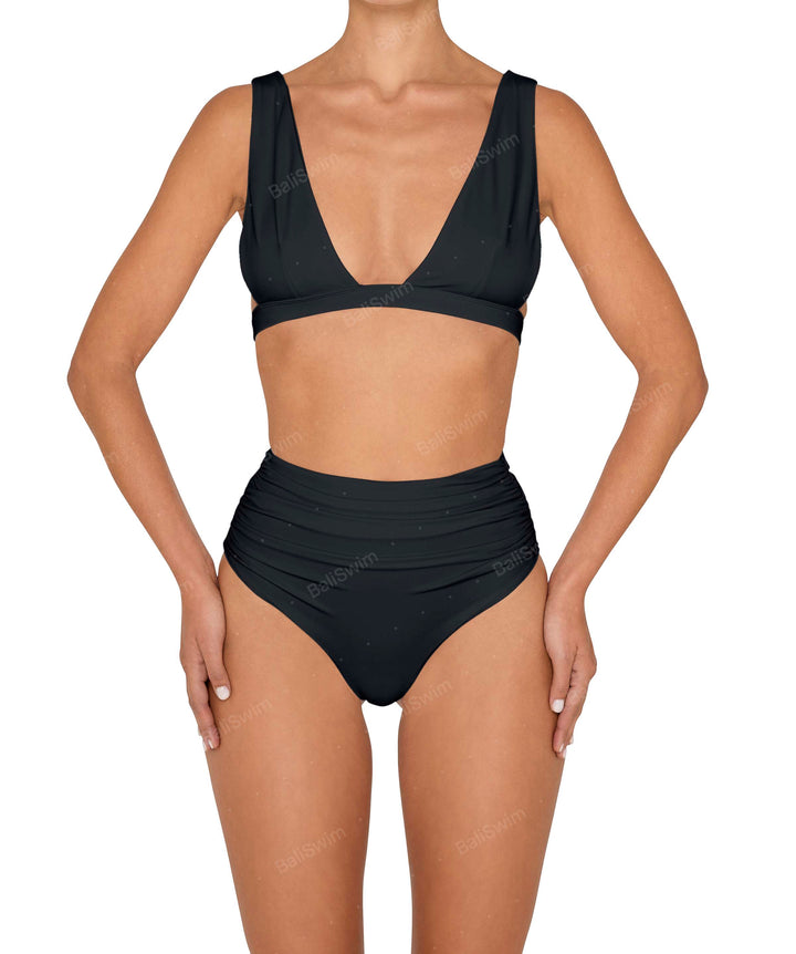 BSWS-T150 Hi-Line Top With Underbust Band & Back Clasp