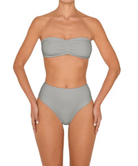 BSWS-T152 Center Front Shirred Bandeau Top