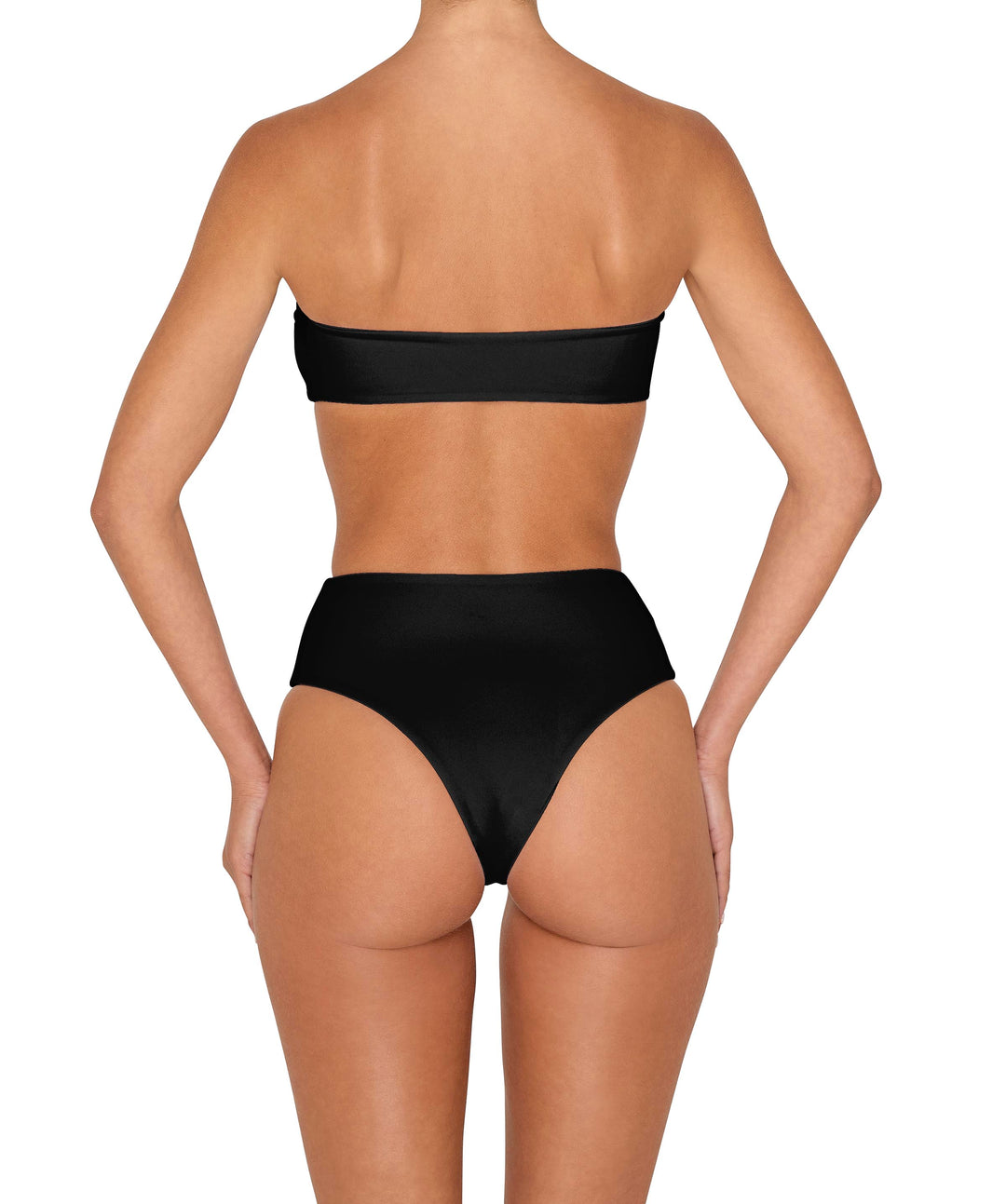 BSWS-T152 Center Front Shirred Bandeau Top