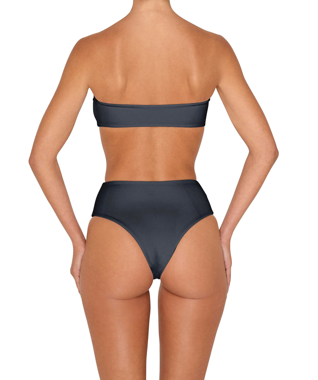 BSWS-T152 Center Front Shirred Bandeau Top