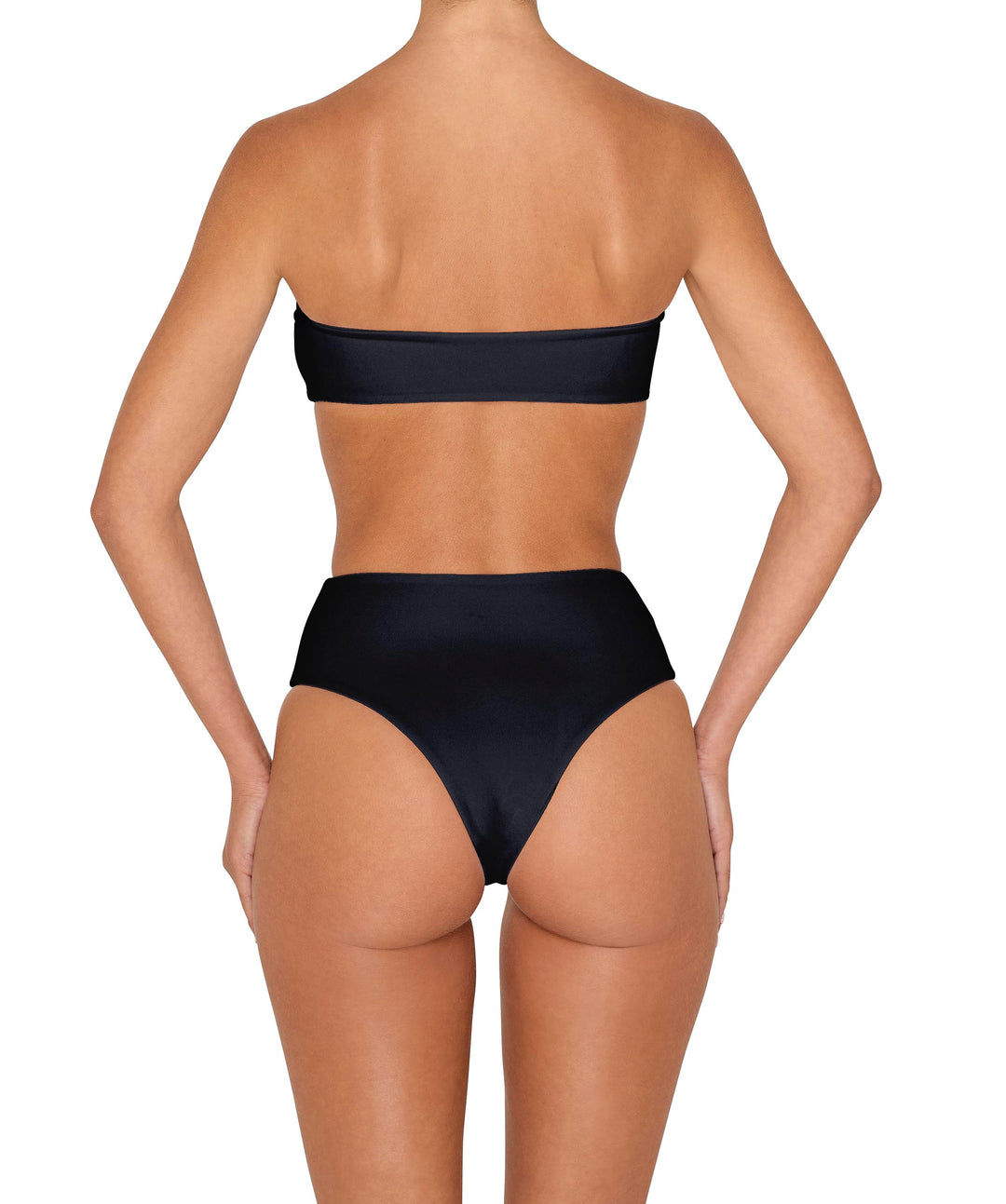 BSWS-T152 Center Front Shirred Bandeau Top