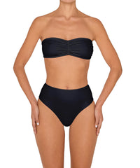BSWS-T152 Center Front Shirred Bandeau Top