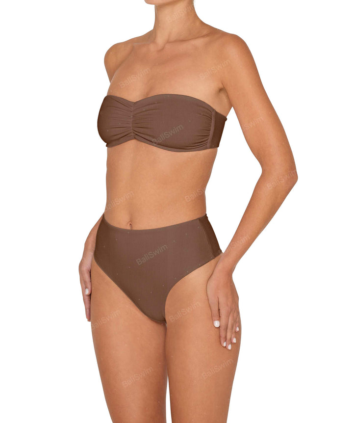 BSWS-T152 Ruched Bandeau Top