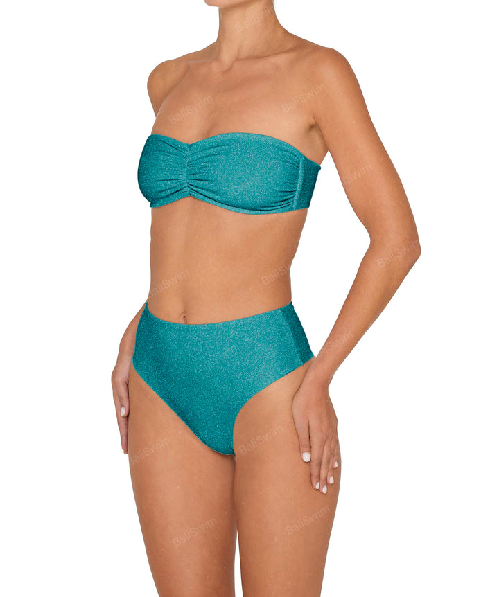 BSWS-T152 Ruched Bandeau Top