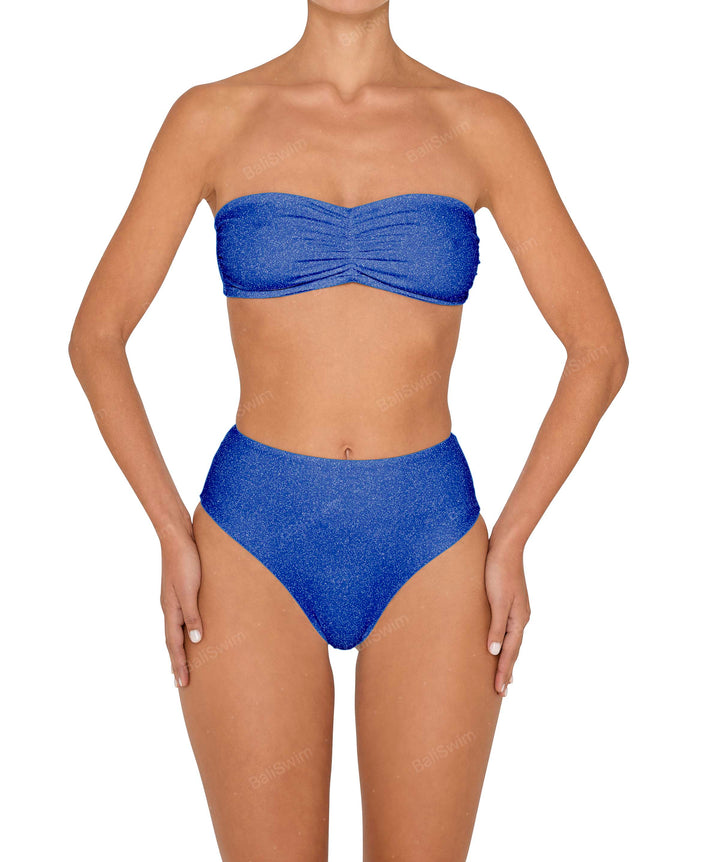 BSWS-T152 Ruched Bandeau Top