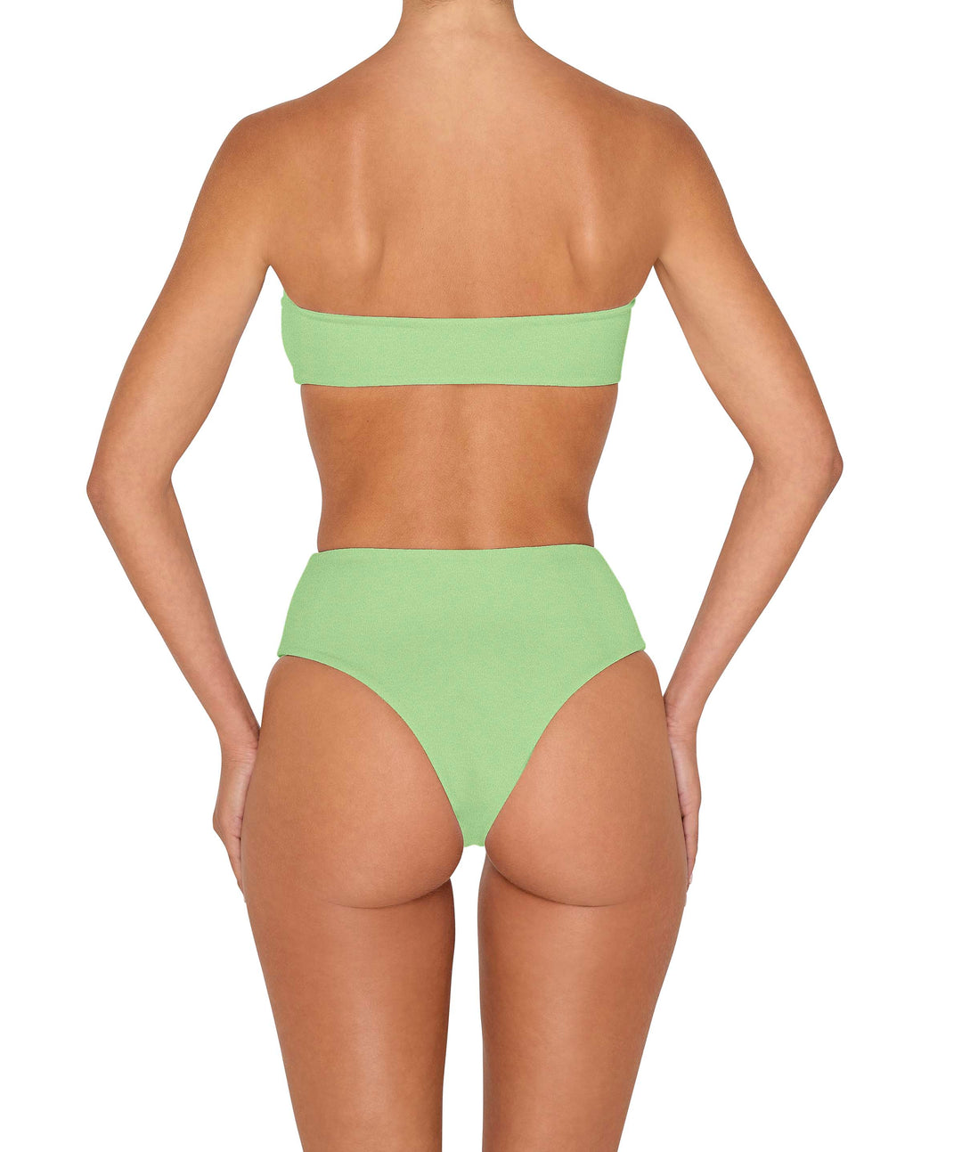 BSWS-T152 Center Front Shirred Bandeau Top