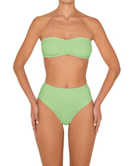BSWS-T152 Center Front Shirred Bandeau Top
