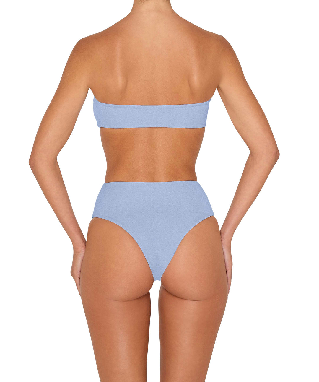 BSWS-T152 Center Front Shirred Bandeau Top