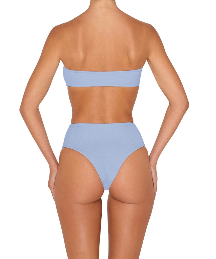 BSWS-T152 Center Front Shirred Bandeau Top