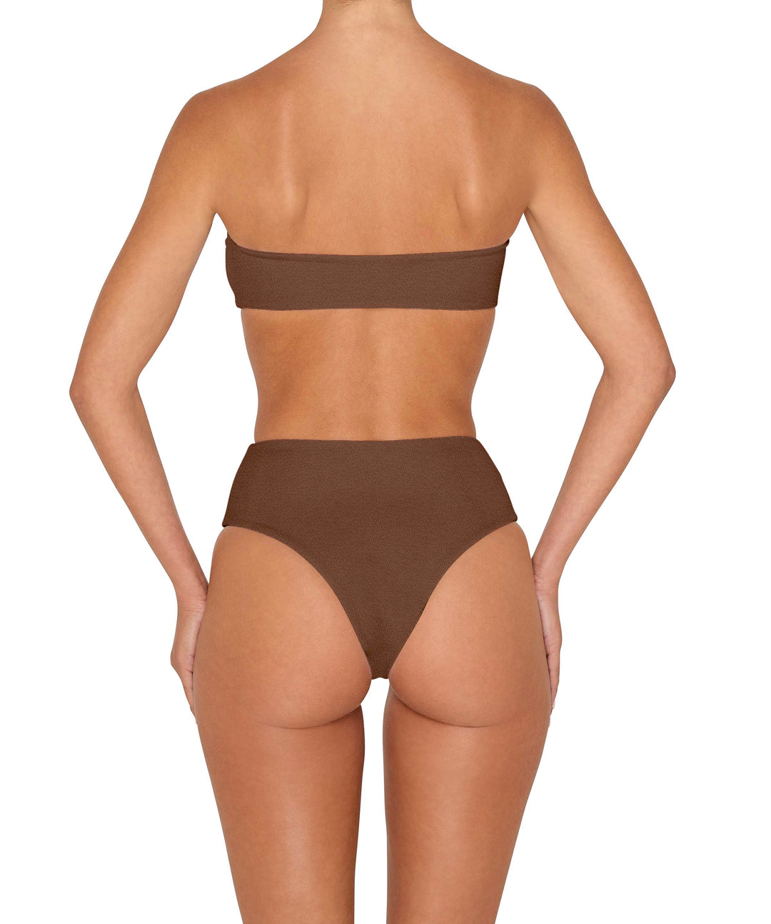 BSWS-T152 Center Front Shirred Bandeau Top
