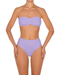 BSWS-T152 Center Front Shirred Bandeau Top